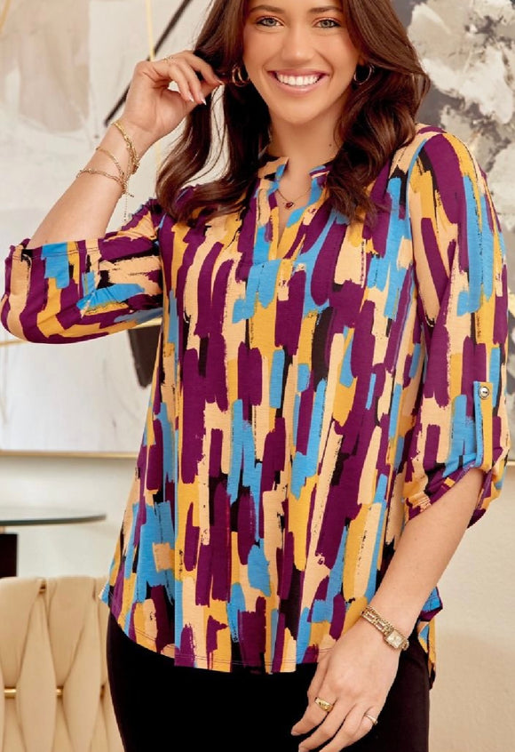 Plus & Reg Lizzy 3/4 Top