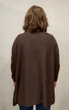 Chocolate Hi-Lo Sweater