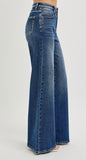 Risen High Rise Wide-Front Yoke Jean