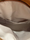 Suede Leather Simplistic Slouch Bag