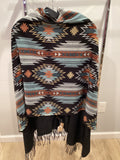 4 Way Navaho Button Shawl