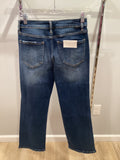 Risen Straight Glitzy Ankle Jean