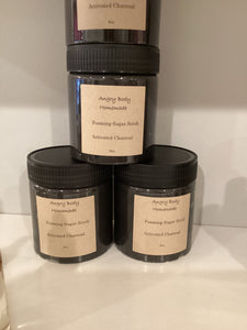 Activated Charcoal Sugar Scrub