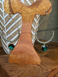 Crystal teardrop earrings