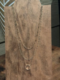 Triple chain with open circle