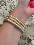 Water Resistant Square Bangle Bracelet