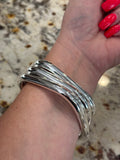 Water Resistant Square Bangle Bracelet