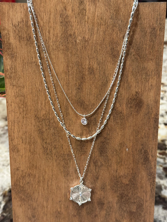 Layered Coin Necklace