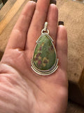 Ruby Fuchsite Pendant