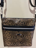 Snake Print Crossbody
