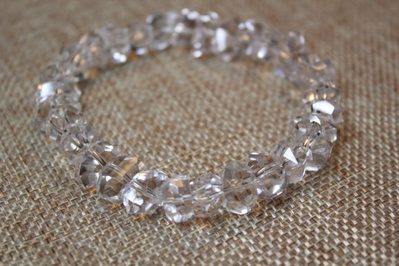 STRETCH BRACELET- CRYSTAL QUARTZ