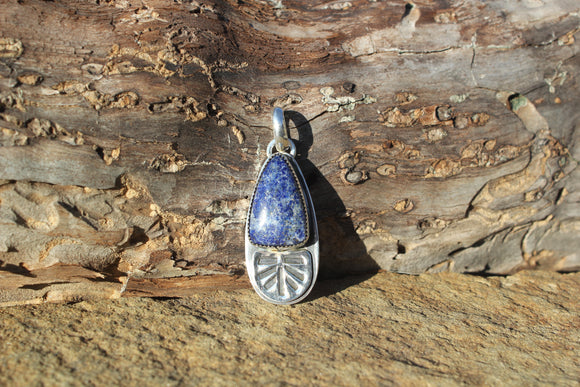 Blue lapis pendant