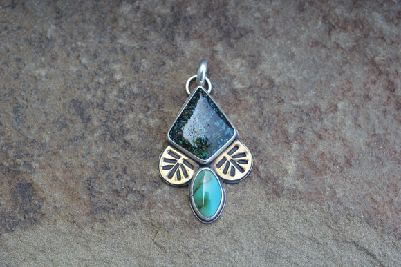 Courtland Dendritic Pendant