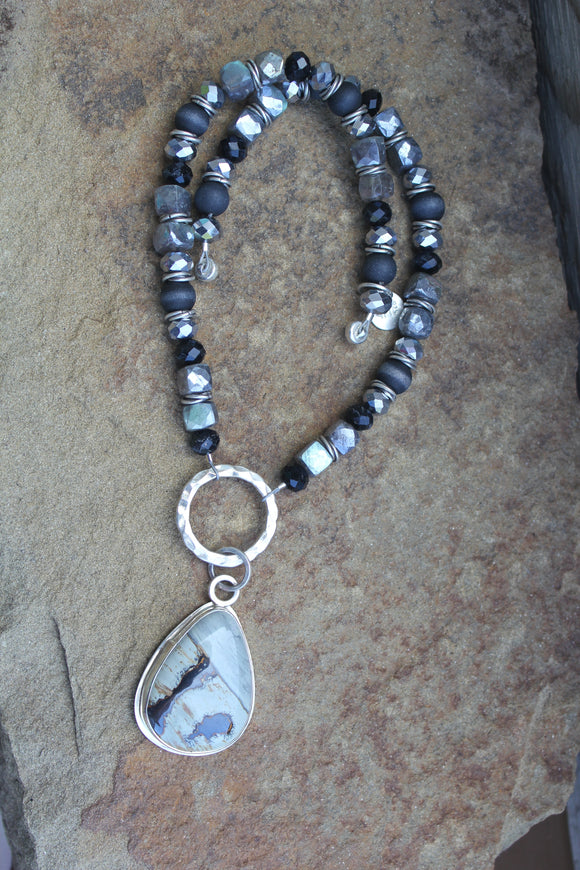 Natures Paintbrush Necklace