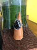 ROSE CUT AMETHYST RING