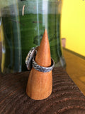 ROSE CUT AMETHYST RING