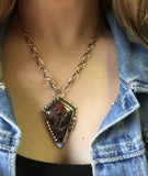 JASPER & STERLING DECORATIVE NECKLACE