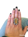 White Castle Magnesite Ring