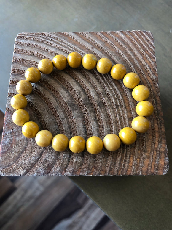 Mookaite stretch bracelet