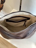 Paulette Textured Vinyl purse