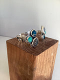 Apatite, Druzy & Turquoise Cuff