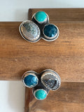 Apatite, Druzy & Turquoise Cuff