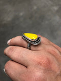 Yellow Rosarita Ring