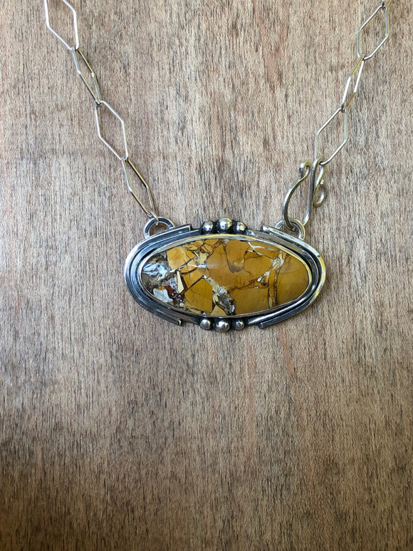 Brecciated Mookaite Pendant