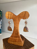 Sonoran Dendritic Rhyolite & Druzy Earrings