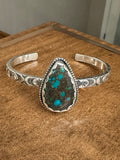 Spiderweb Turquoise Cuff