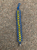 Leather & Rhinestone Bracelet